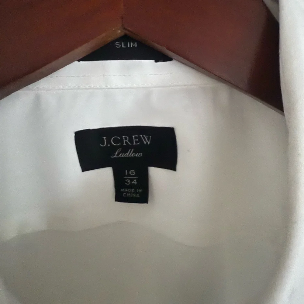 J. Crew Ludlow Tuxedo Shirt